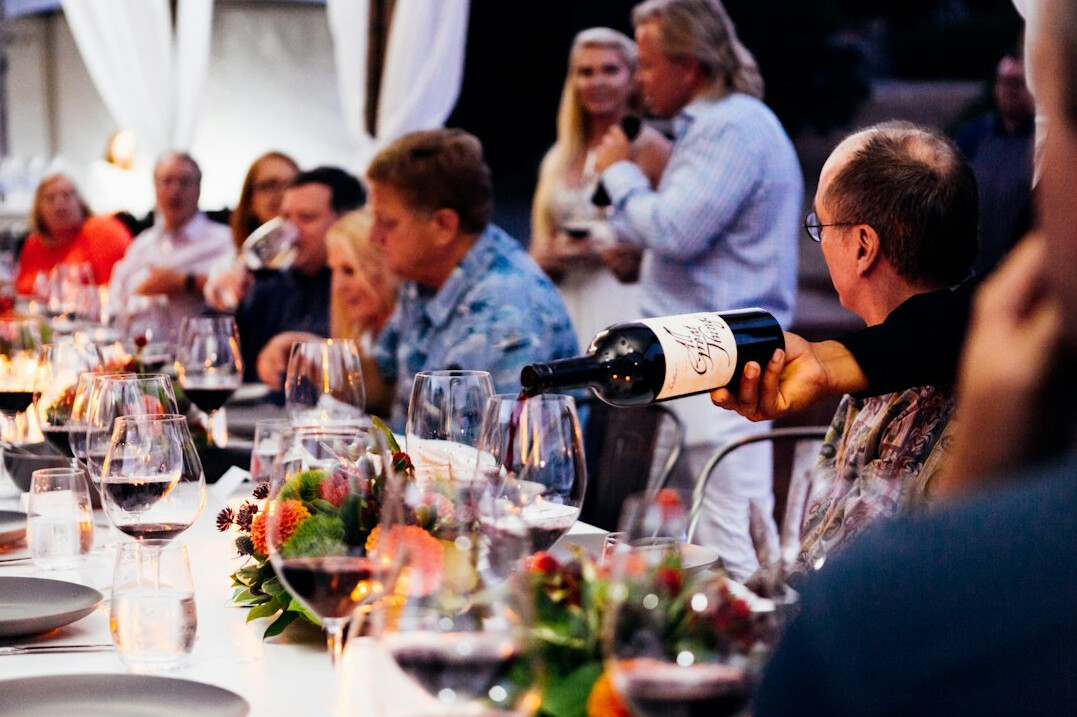luxury dinner party